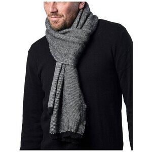 Mens Winter Scarf, Soft  Scarves Grey